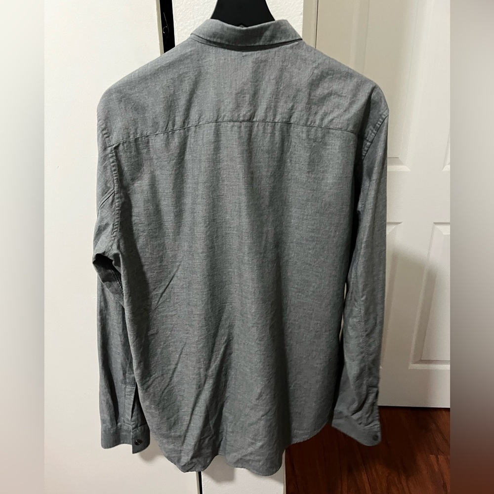 Theory Men's Rammy Light Flannel Shirt - Picture 3 of 4